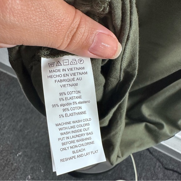 Michael KORS Women’s Olive Green Long Sleeve Dress Size XS - Picture 4 of 7